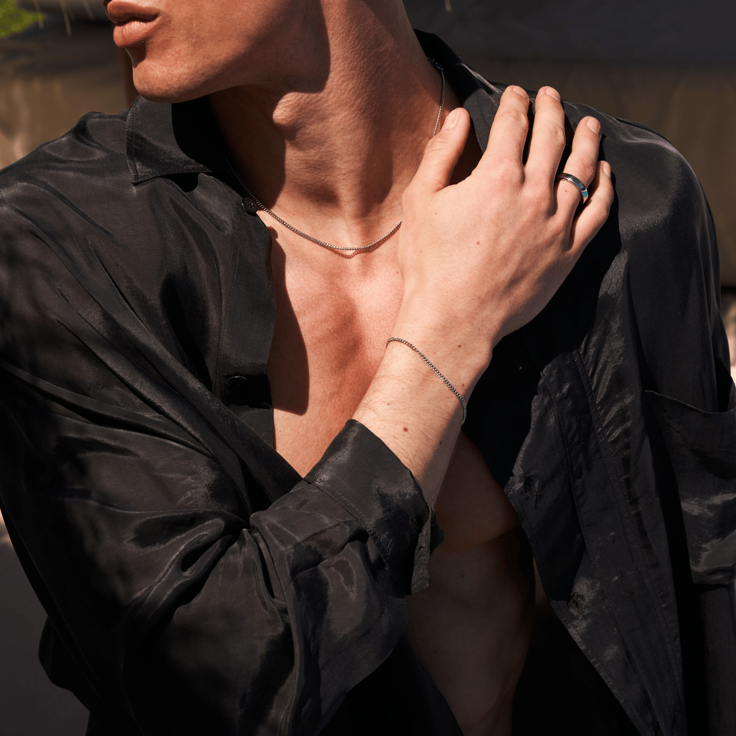 Minimal Curb (Silver) 2mm