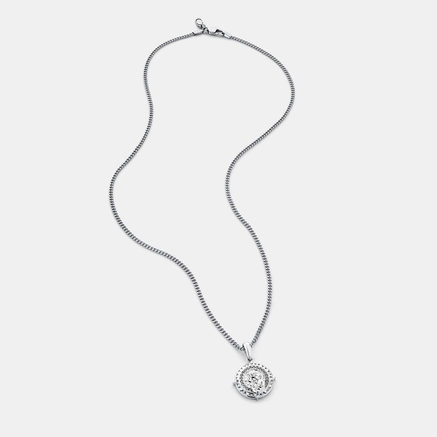 Iced St Christopher (Silver)