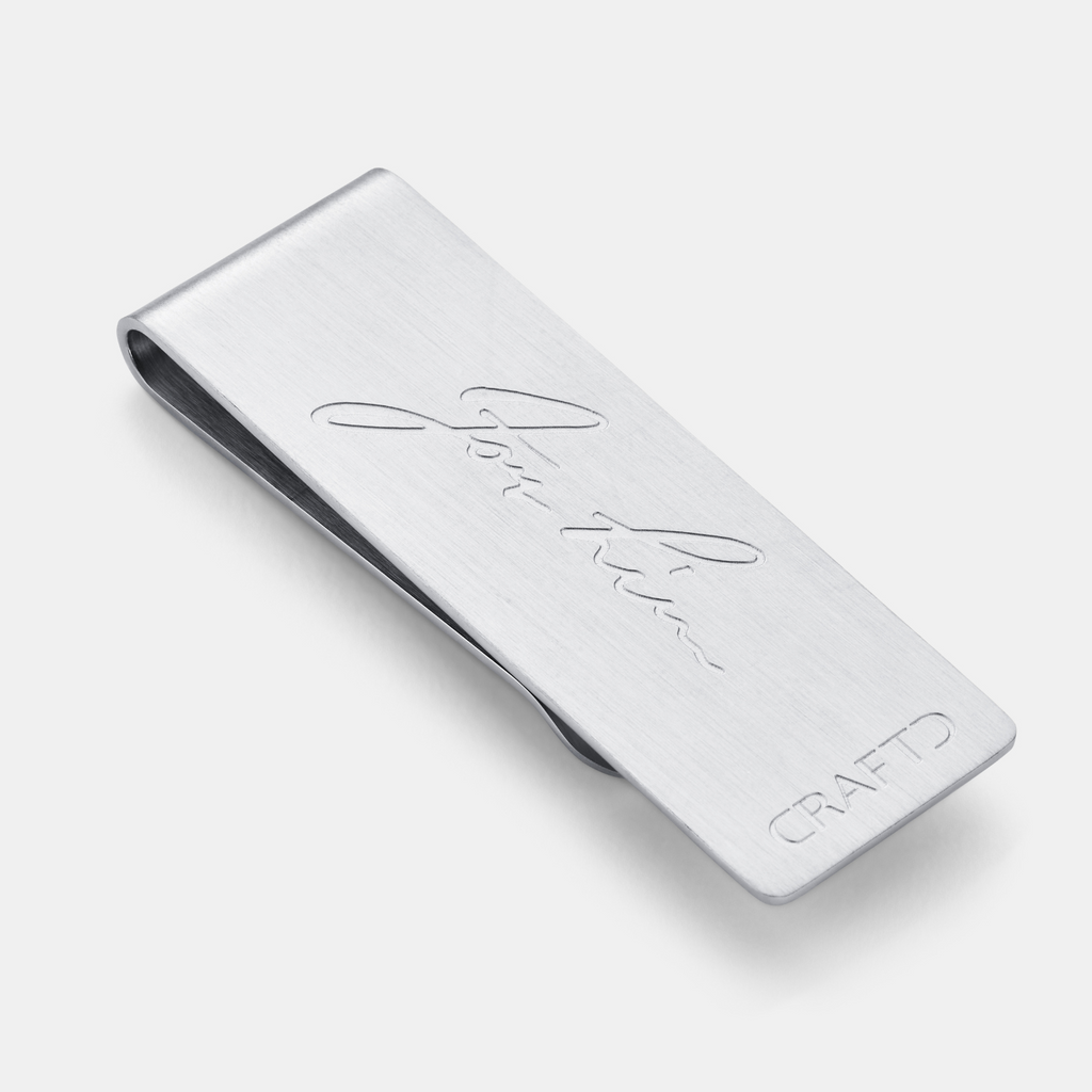 "For Him" Money Clip (Silver)